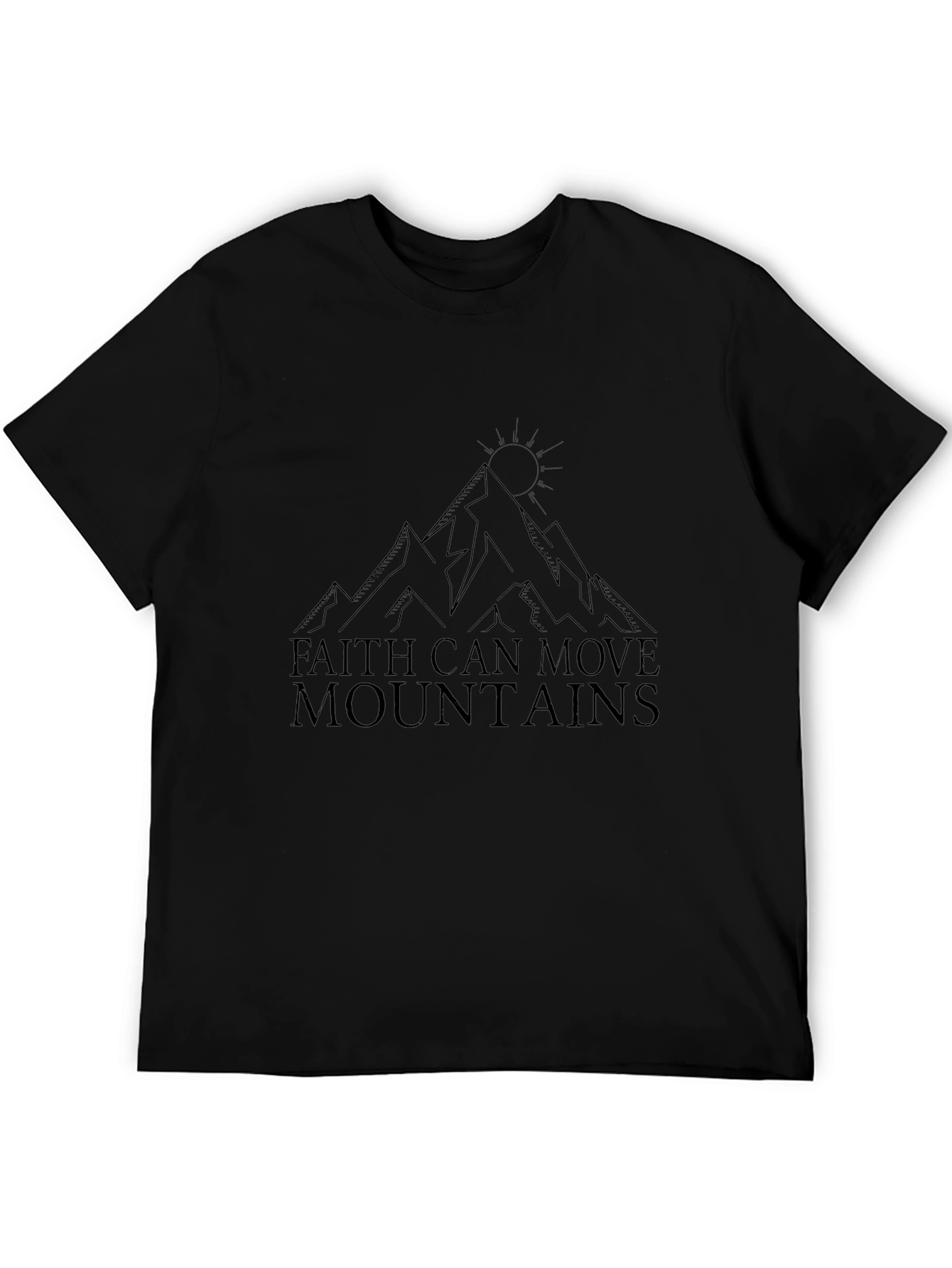 Faith Can Move Mountains Graphic Tee