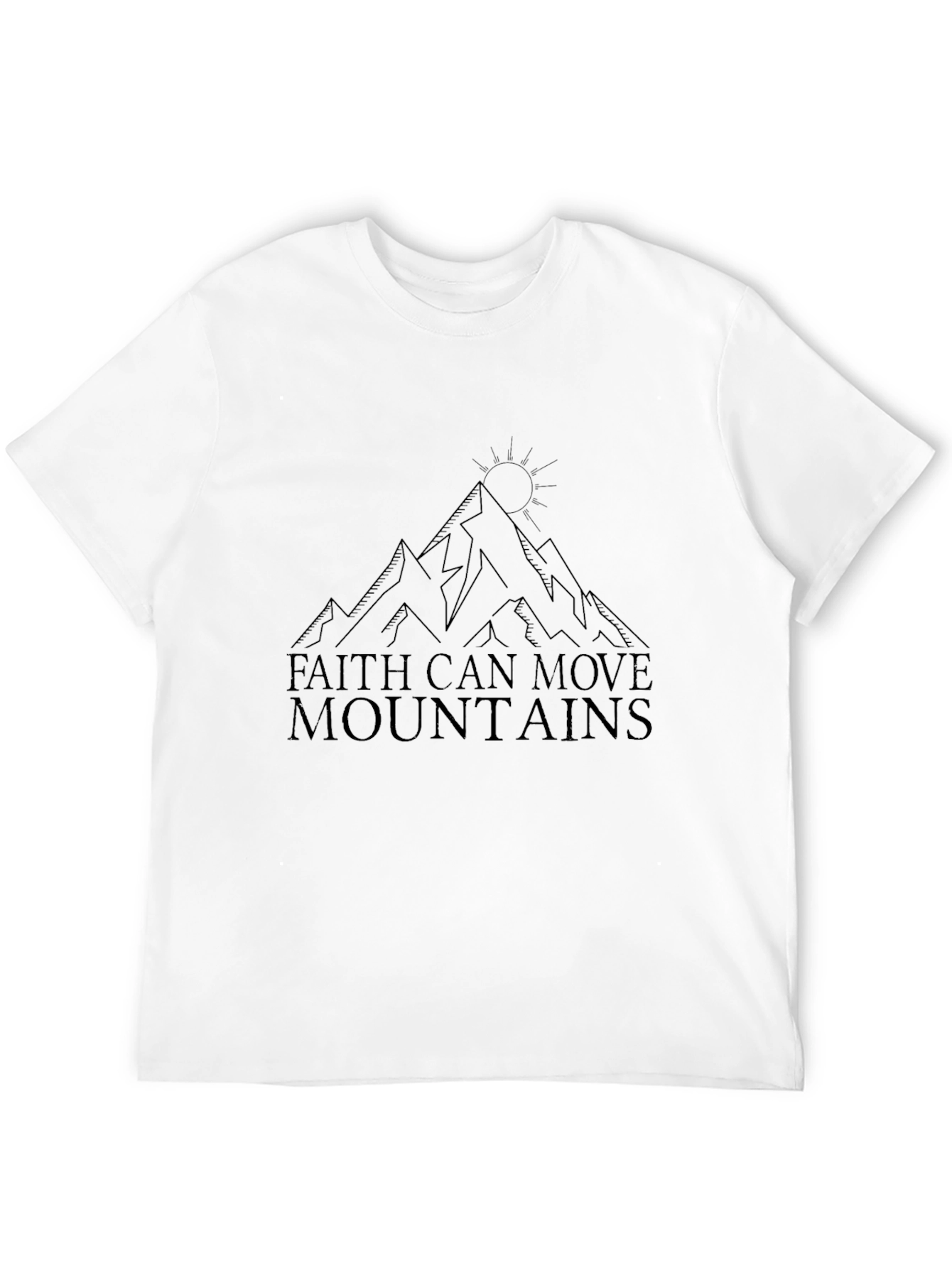 Faith Can Move Mountains Graphic Tee