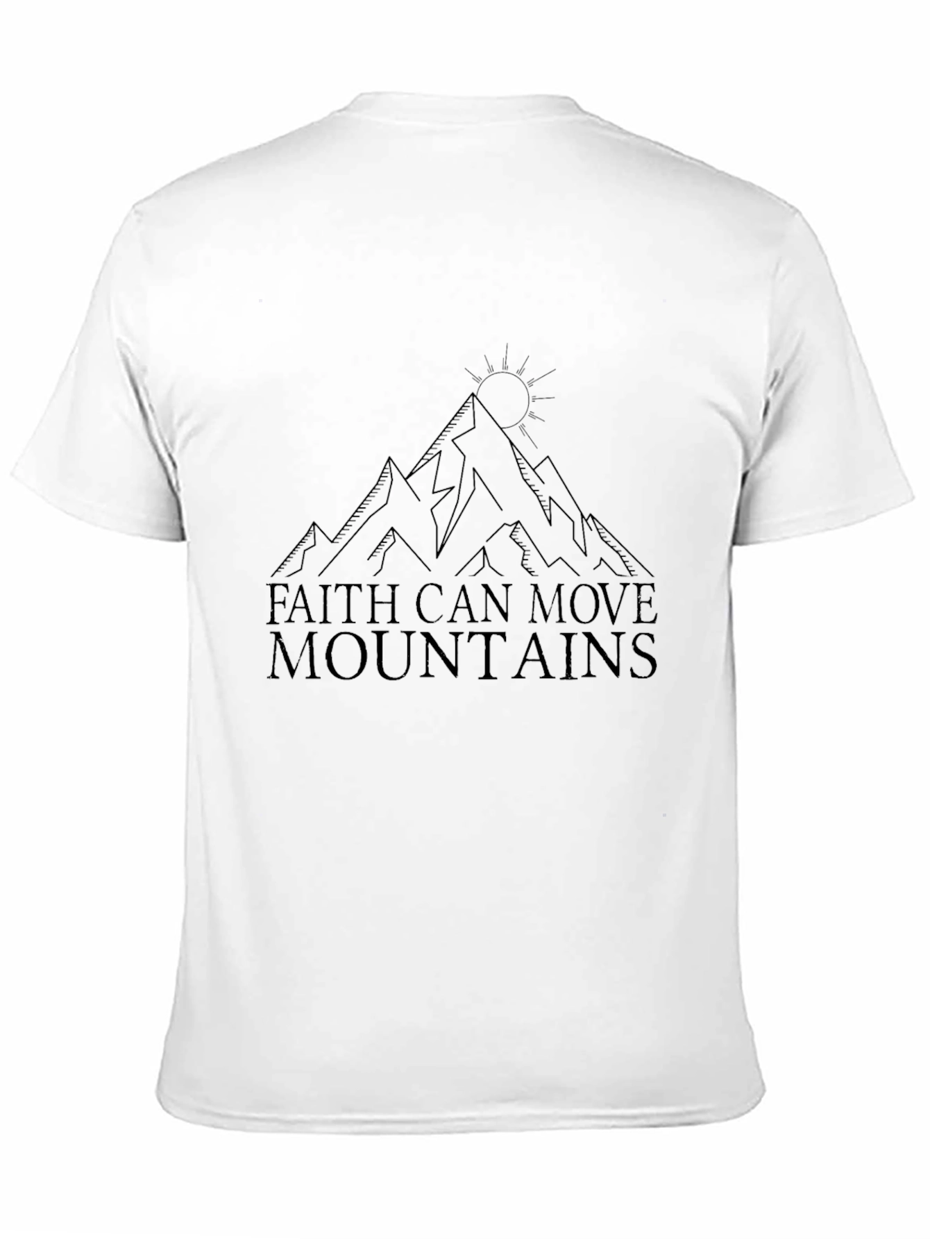 Faith Can Move Mountains Graphic Tee