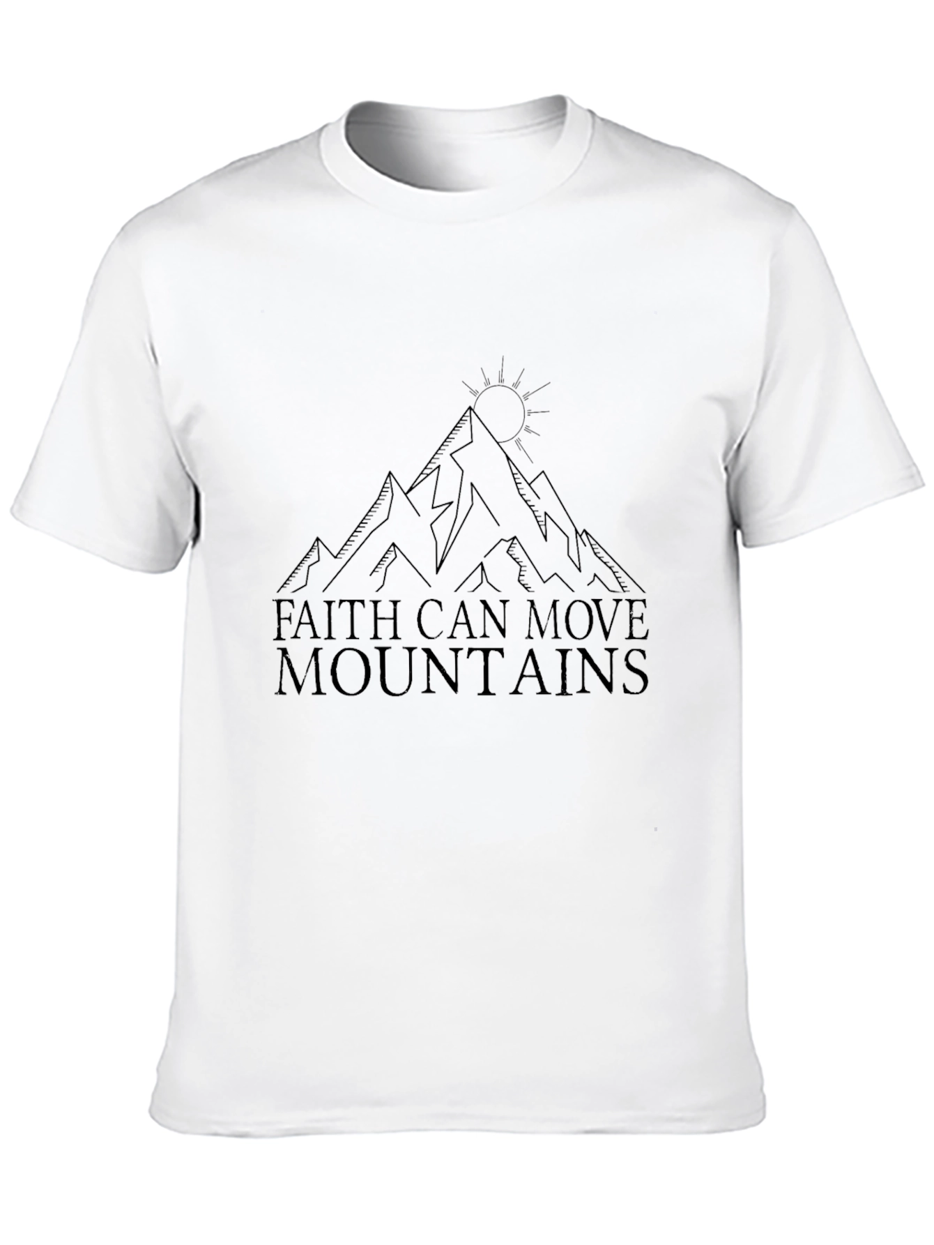 Faith Can Move Mountains Graphic Tee