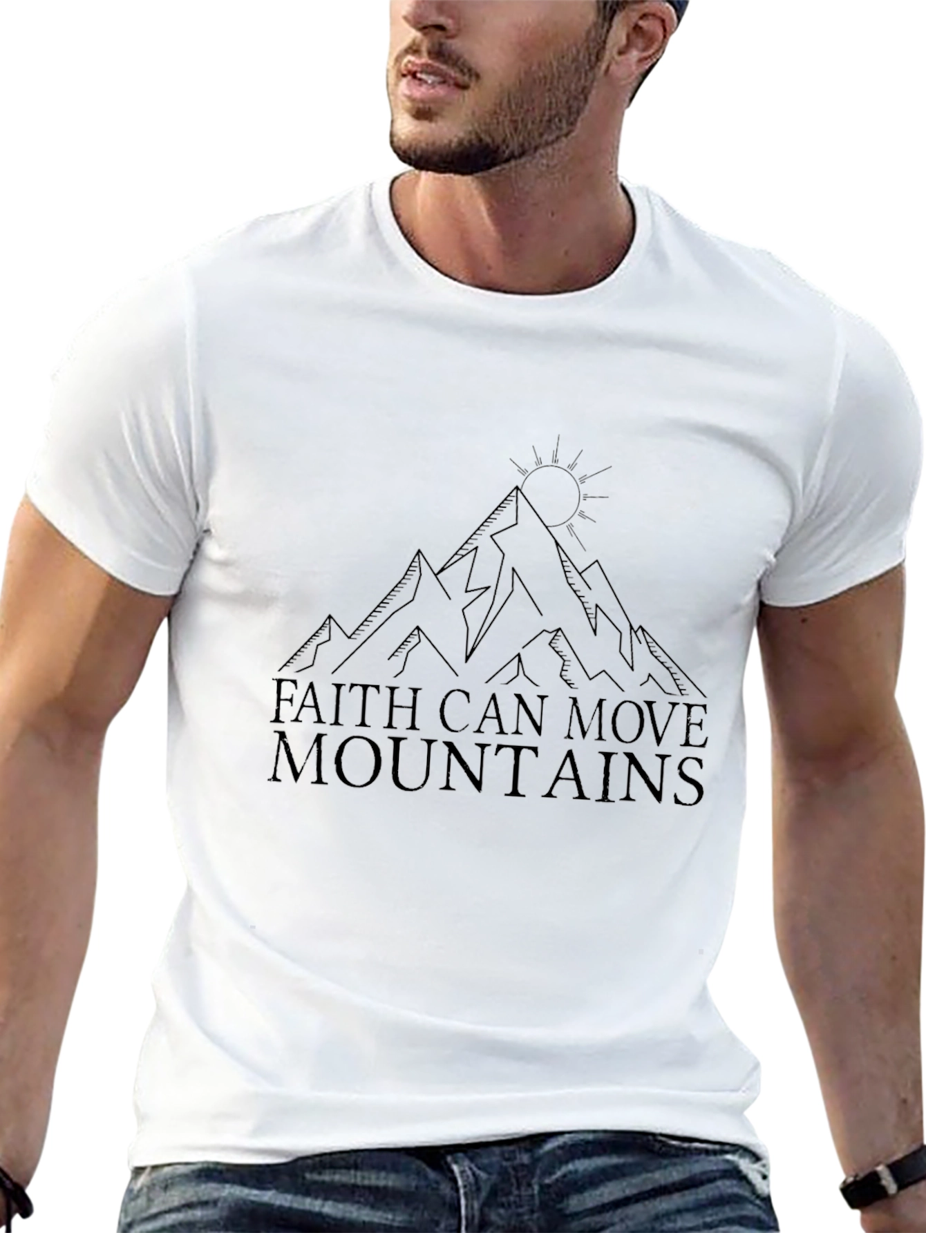 Faith Can Move Mountains Graphic Tee