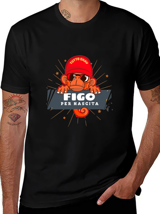 Cool Monkey FIGO Graphic T-Shirt