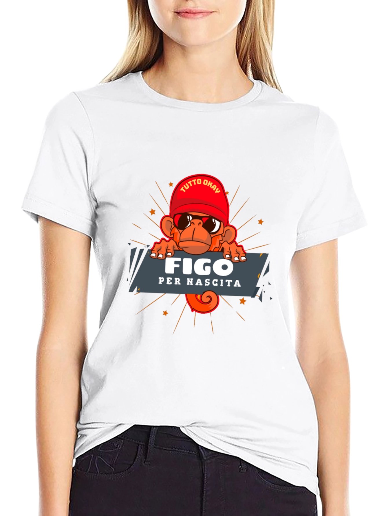 Cool Monkey FIGO Graphic T-Shirt