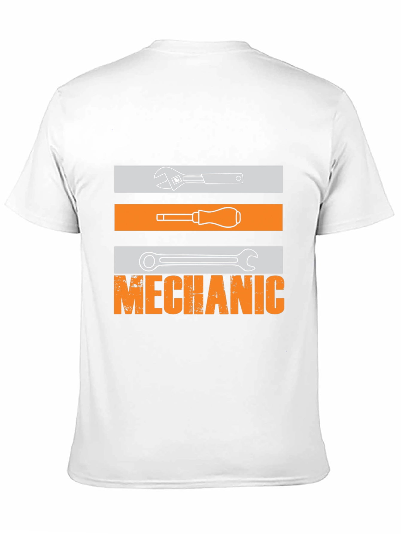 Mechanic Tools Graphic T-Shirt - Black