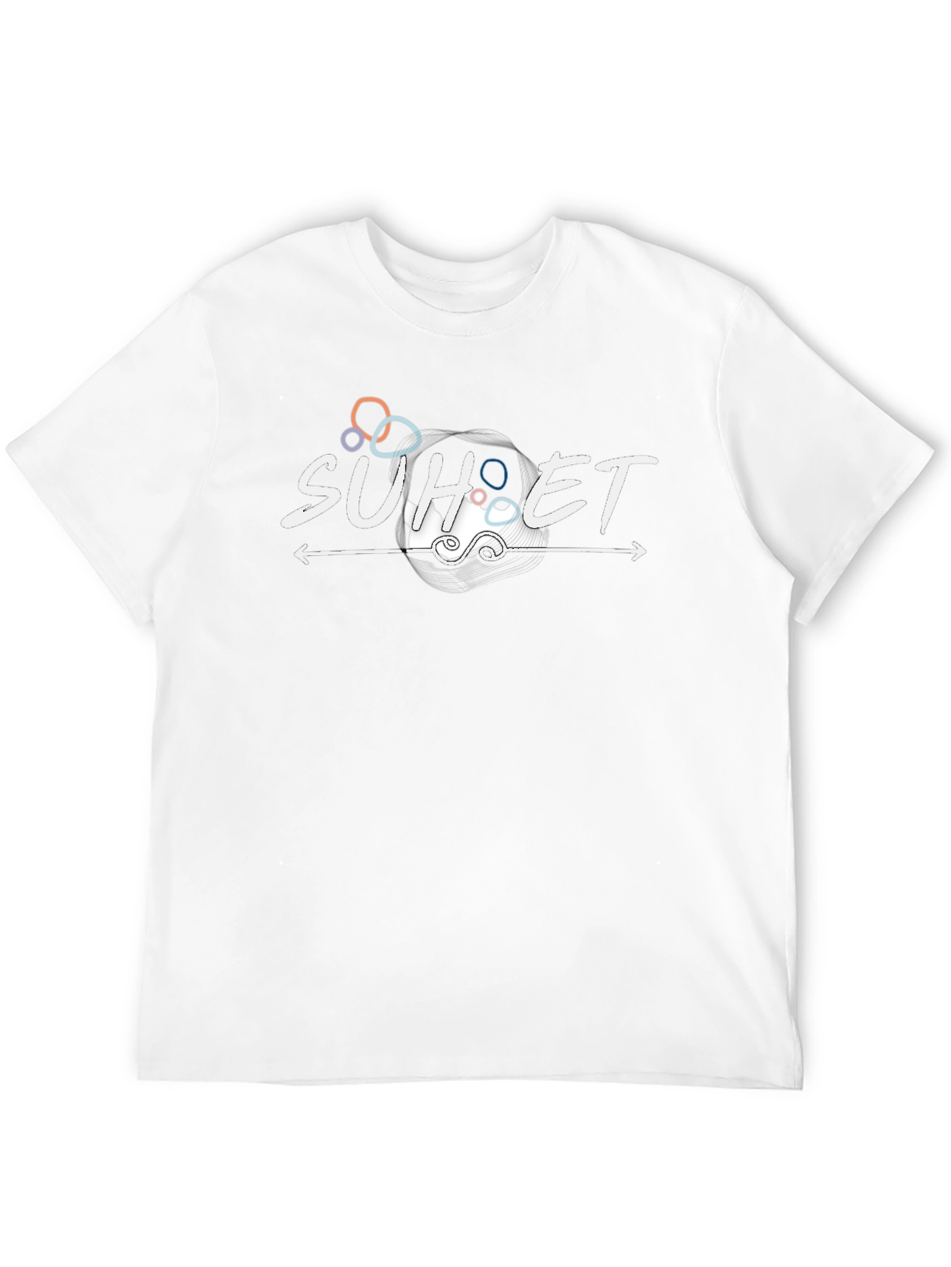 Abstract Graphic Tee - Modern Style