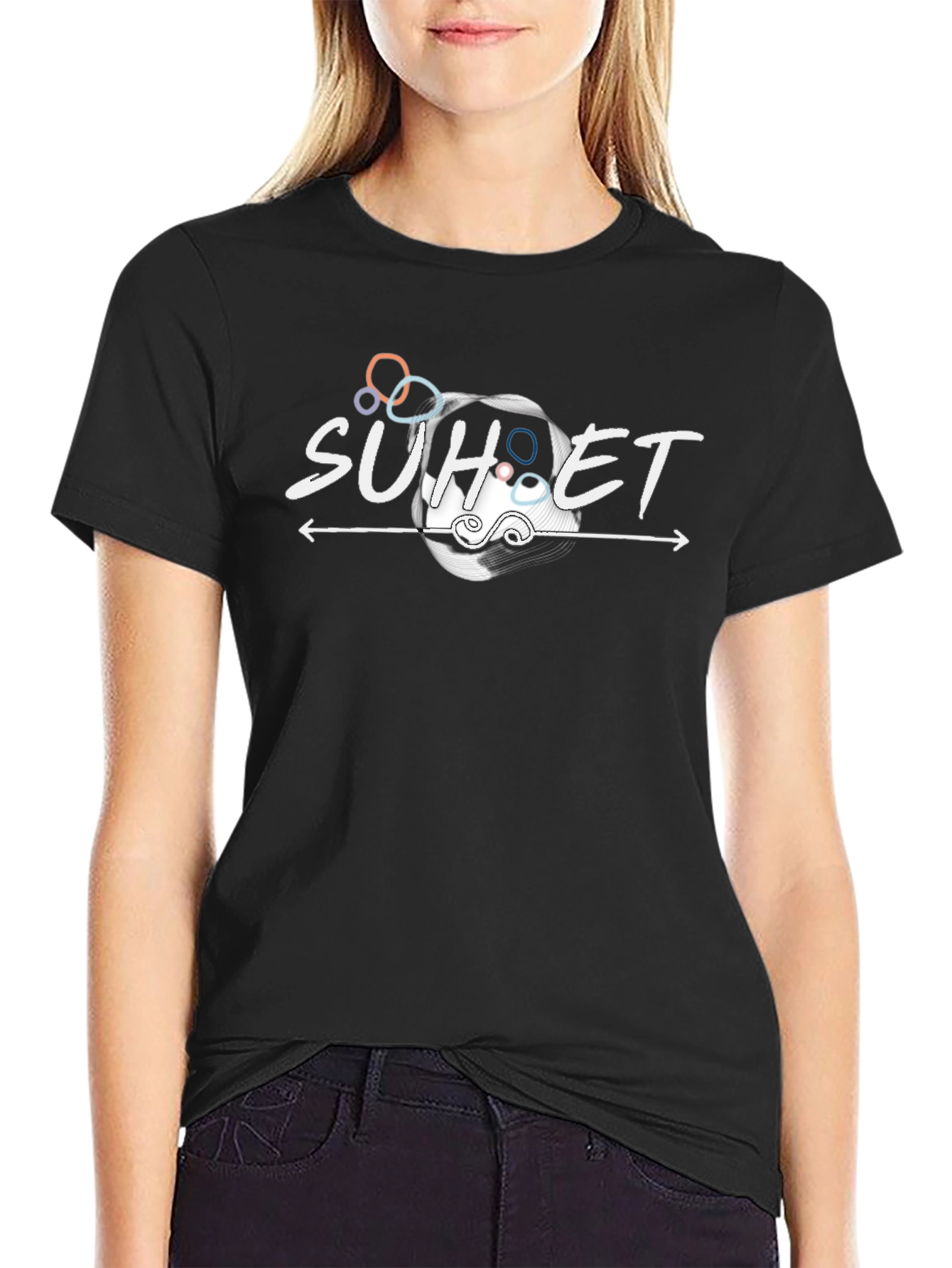 Abstract Graphic Tee - Modern Style