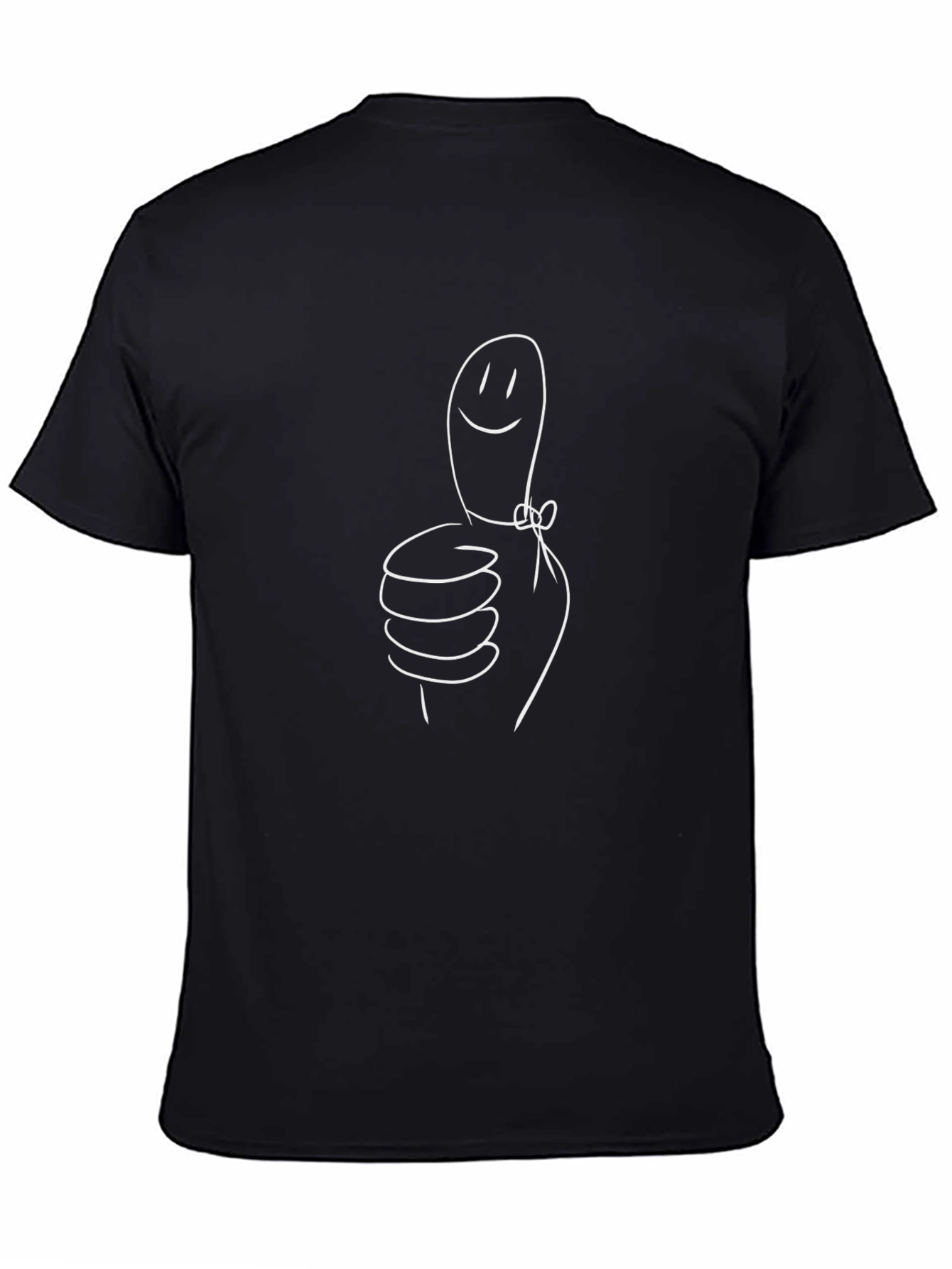 Thumbs Up Graphic Tee - Trendy Casual Wear