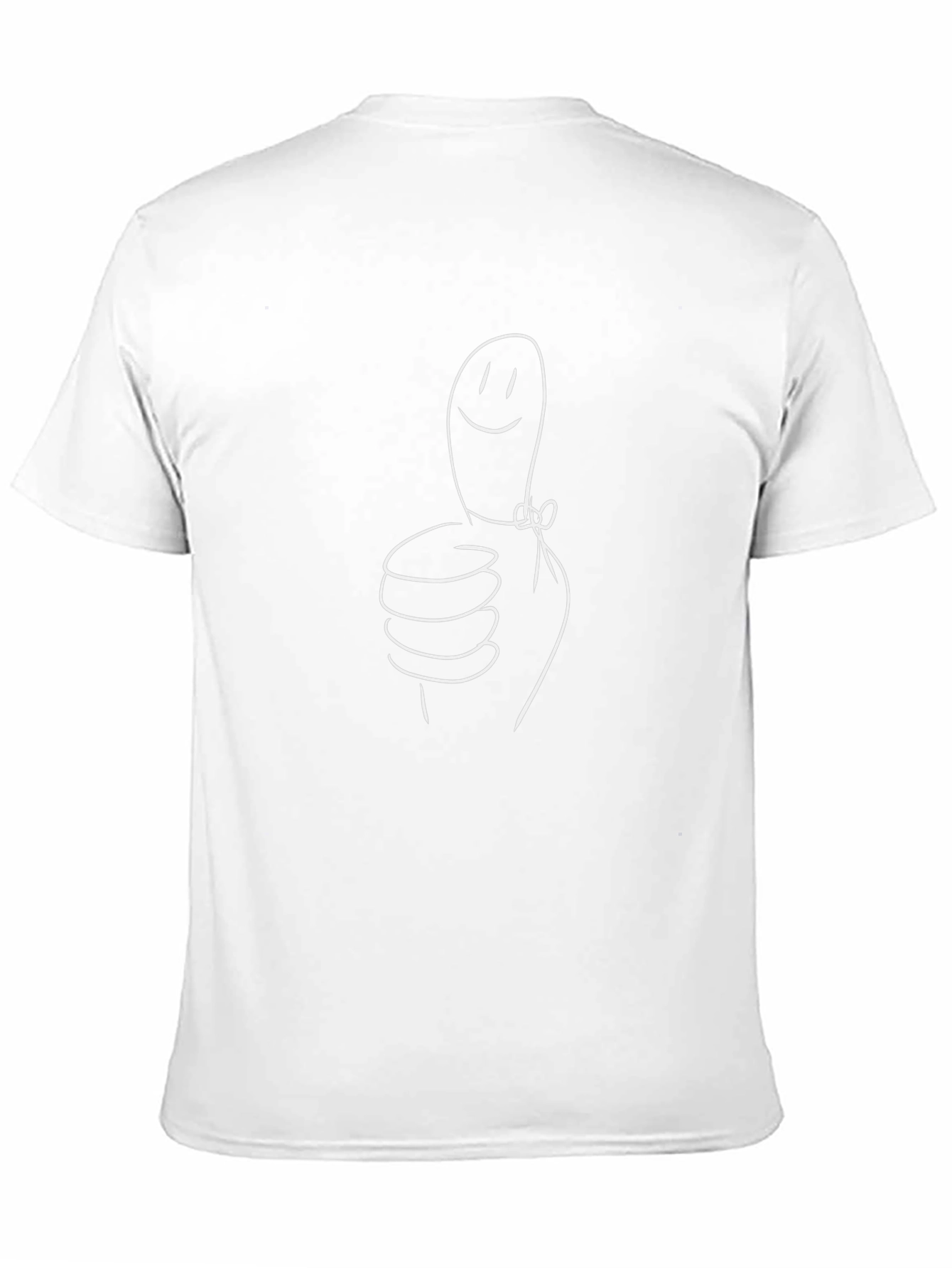 Thumbs Up Graphic Tee - Trendy Casual Wear