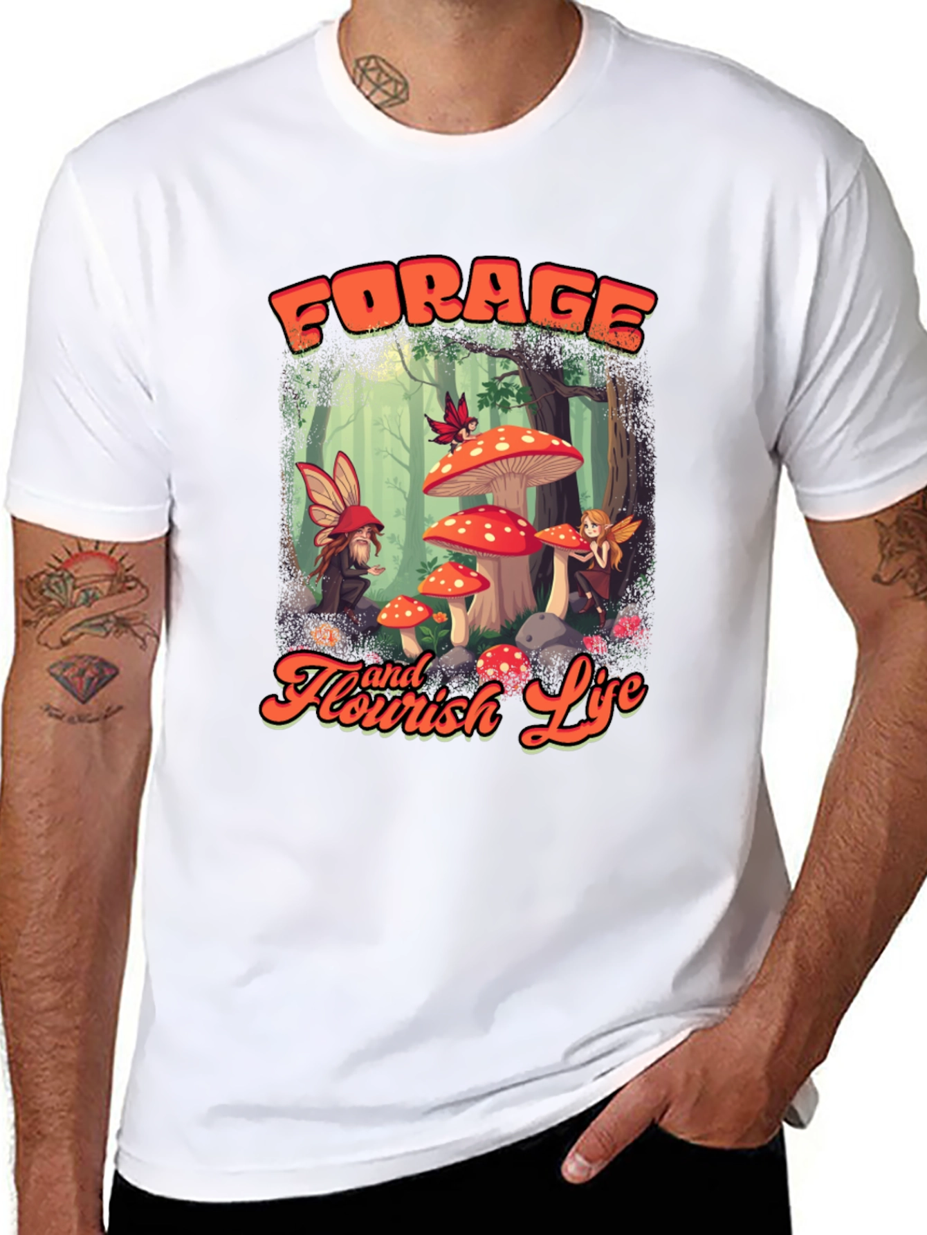 Forage & Flourish Life Graphic Tee