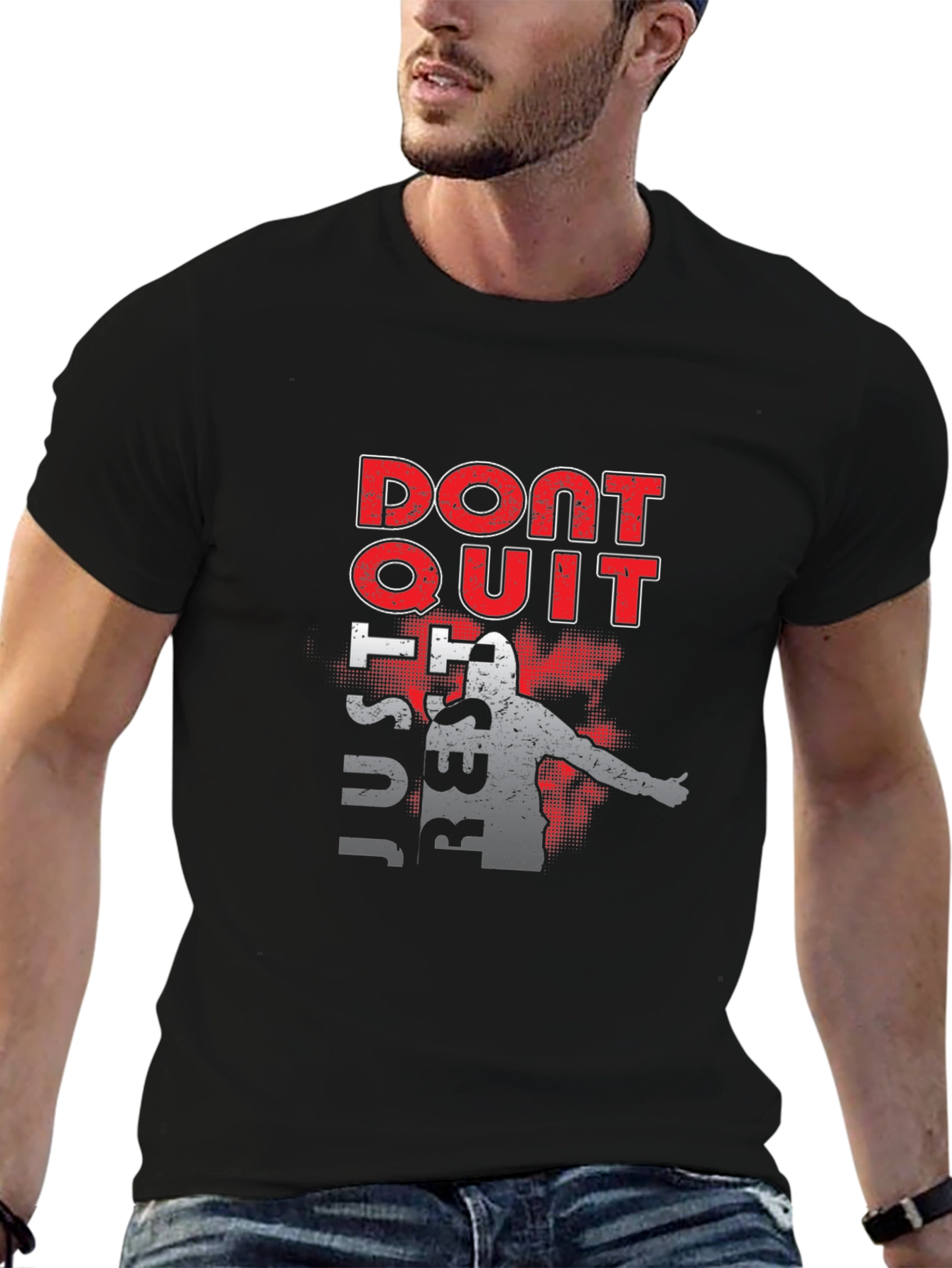 Motivational Dont Quit Graphic Tee