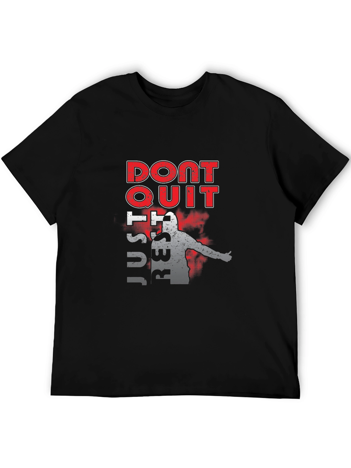 Motivational Dont Quit Graphic Tee