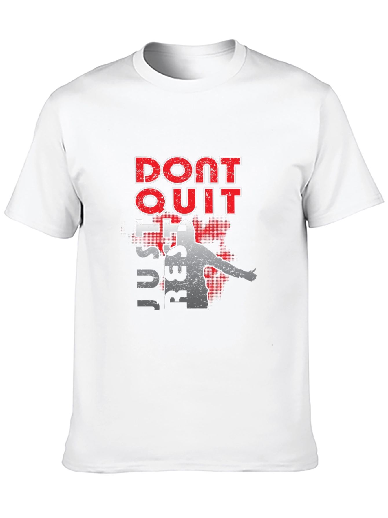 Motivational Dont Quit Graphic Tee