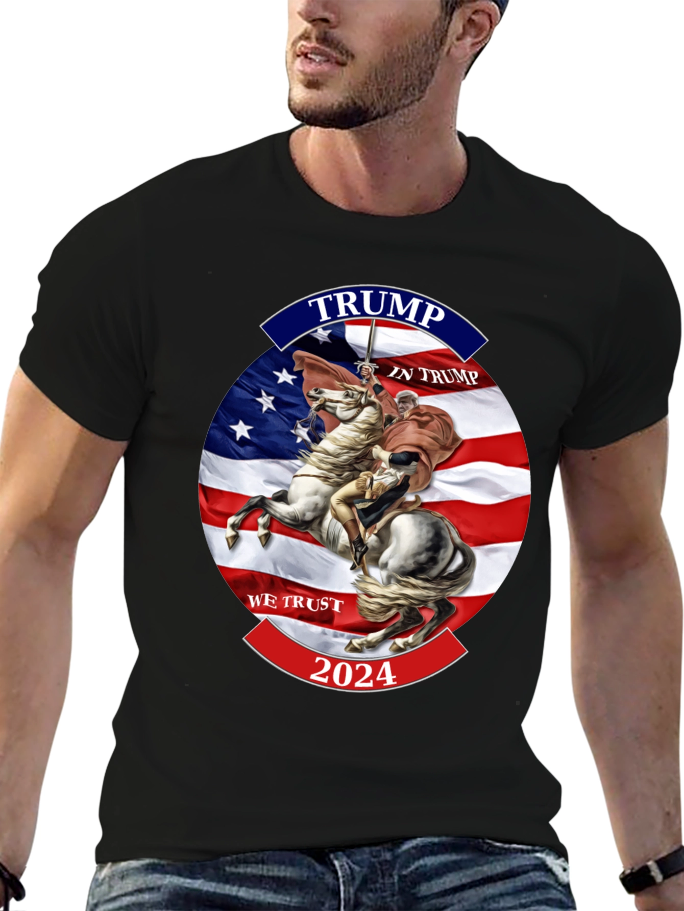 Trump 2024 T-Shirt: Patriotic Graphic Tee