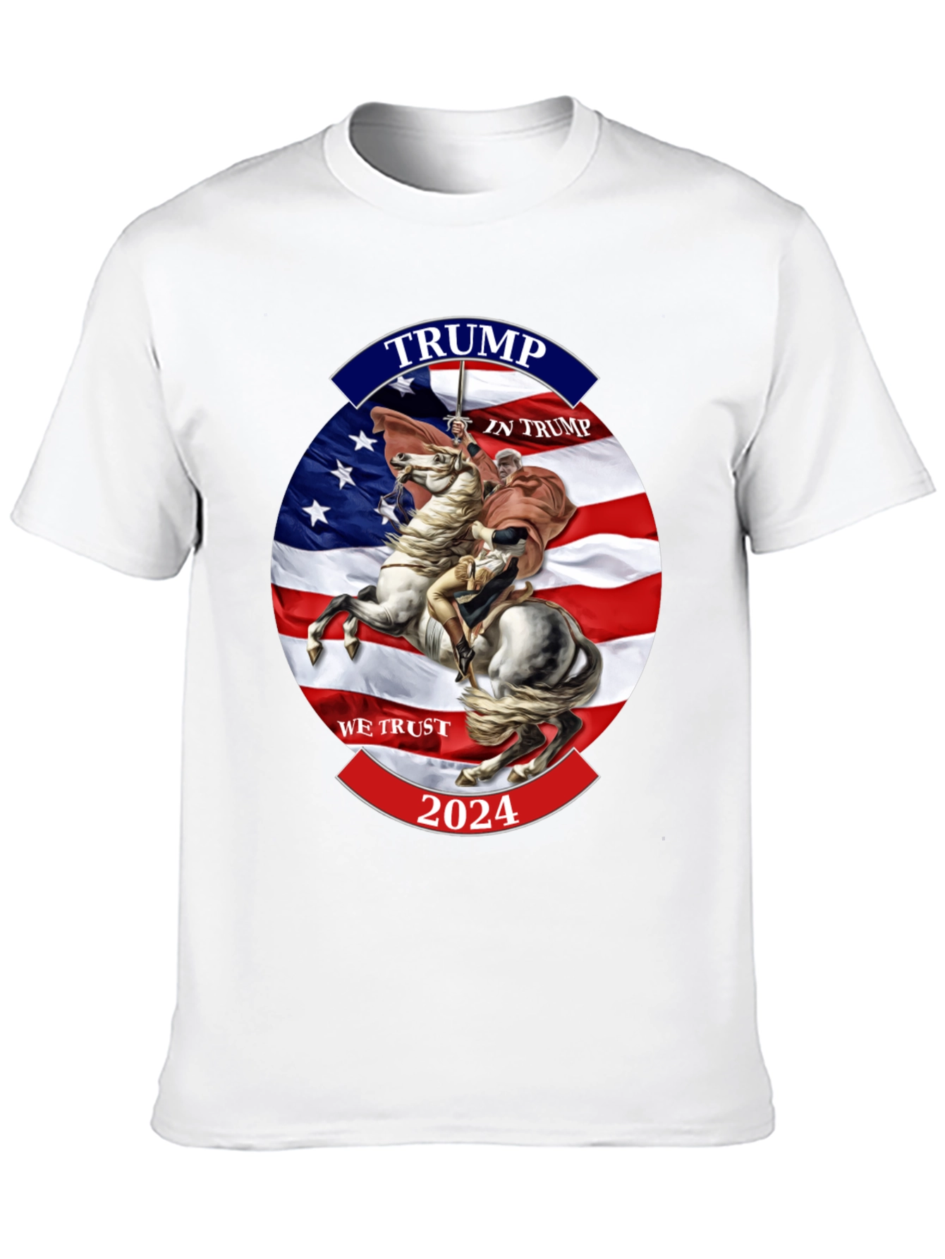 Trump 2024 T-Shirt: Patriotic Graphic Tee