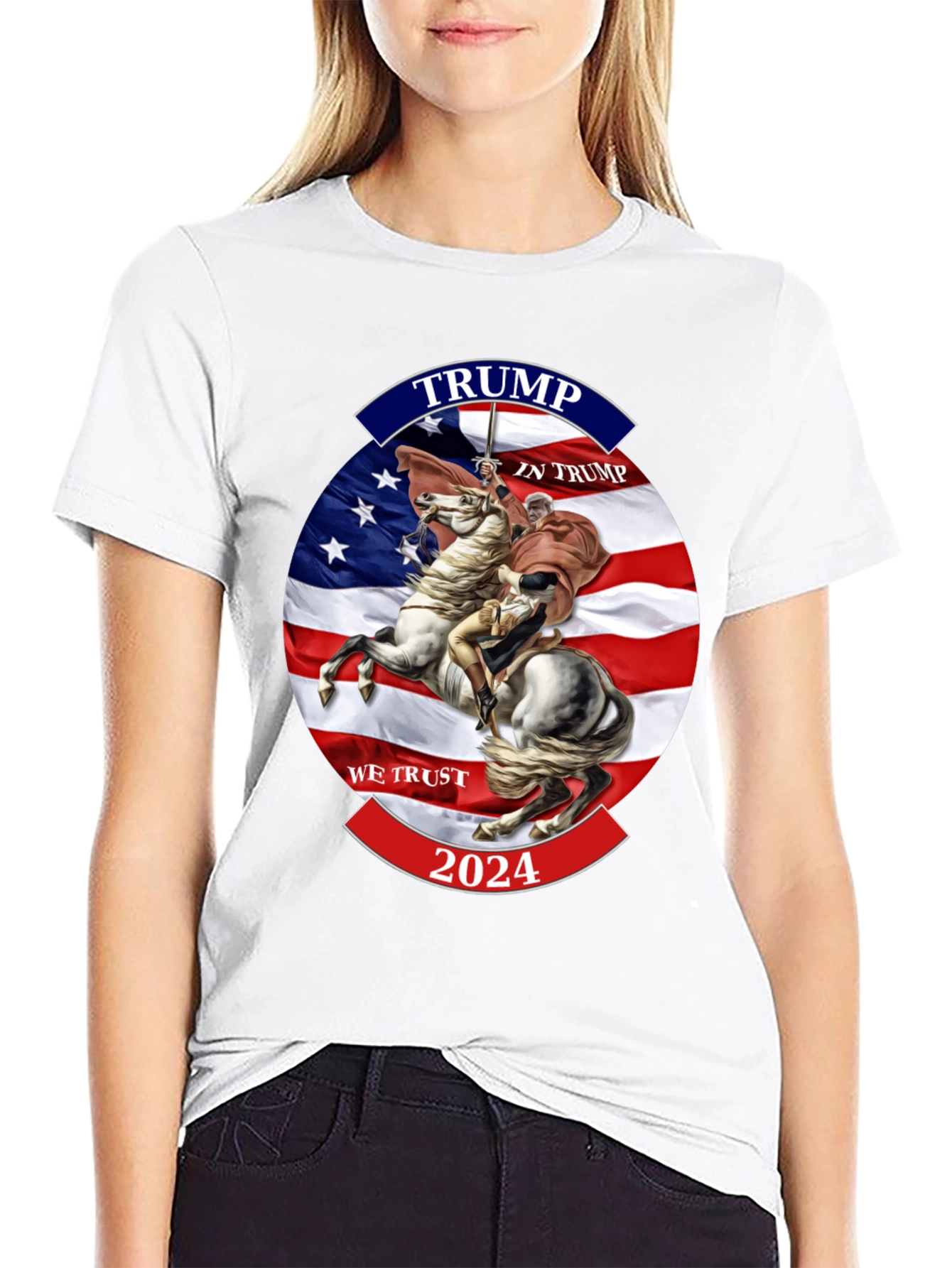 Trump 2024 T-Shirt: Patriotic Graphic Tee