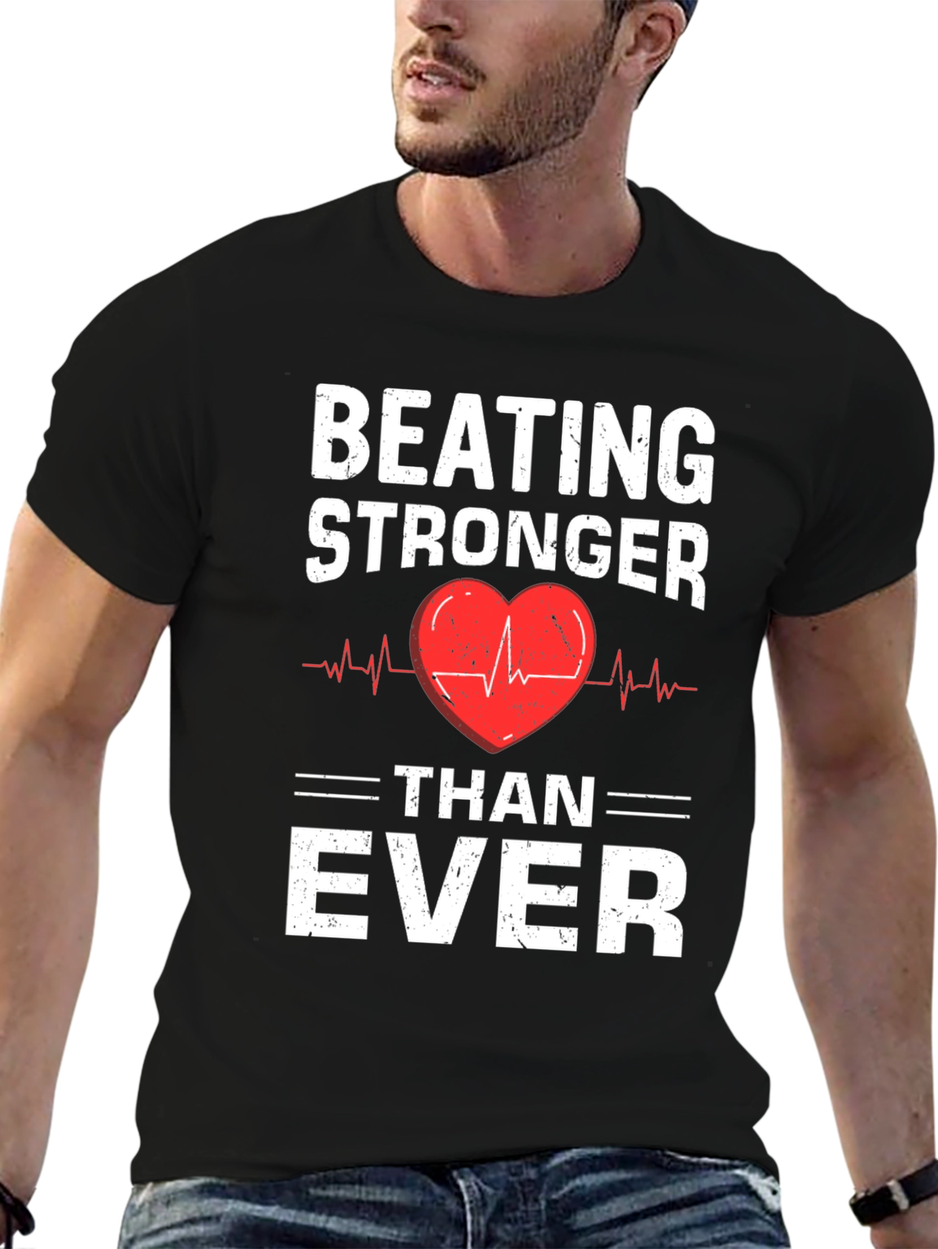 Beating Stronger Than Ever Heartbeat T-Shirt