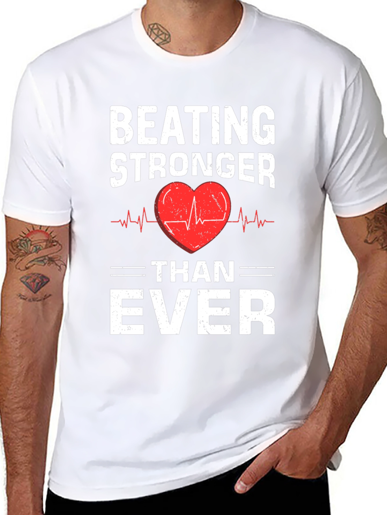Beating Stronger Than Ever Heartbeat T-Shirt