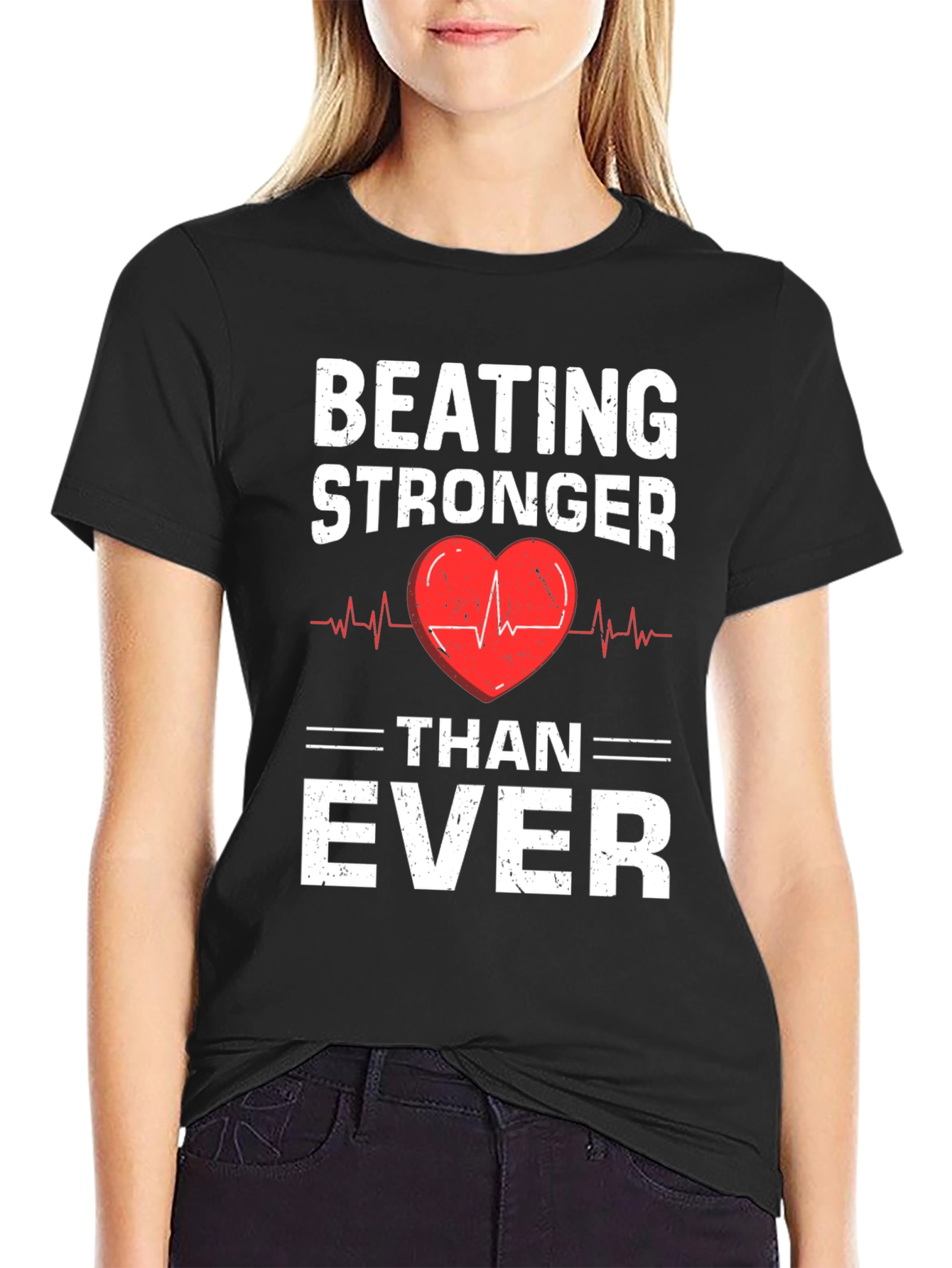 Beating Stronger Than Ever Heartbeat T-Shirt