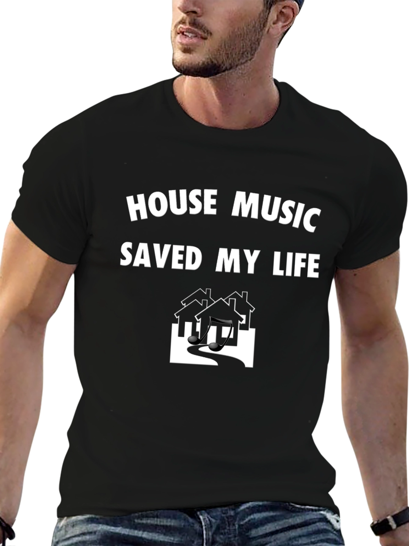 House Music Saved My Life Graphic T-Shirt